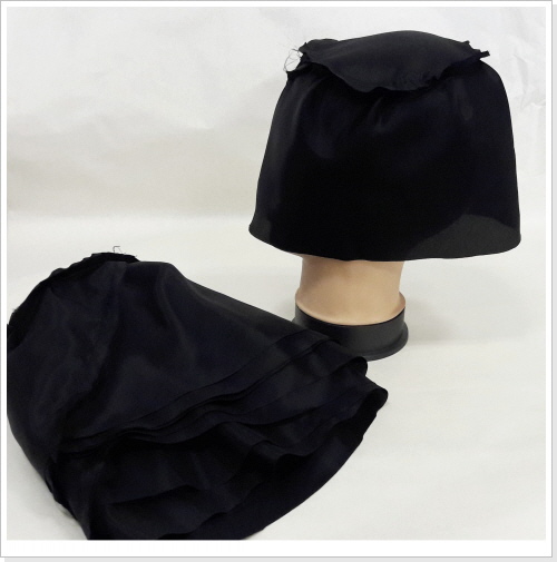 Hutfutter Farbe schwarz