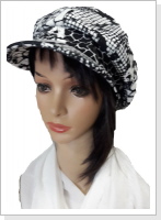 Leichtes Gewebe 8.teilige Schirmmütze